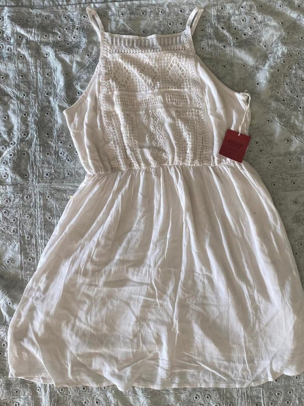 White mossimo supply co dress